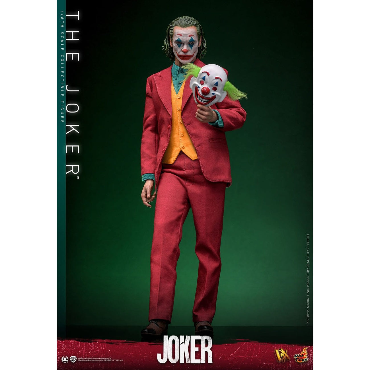 Image produit Joker Movie Masterpiece figurine articulée 1/6 The Joker 30 cm