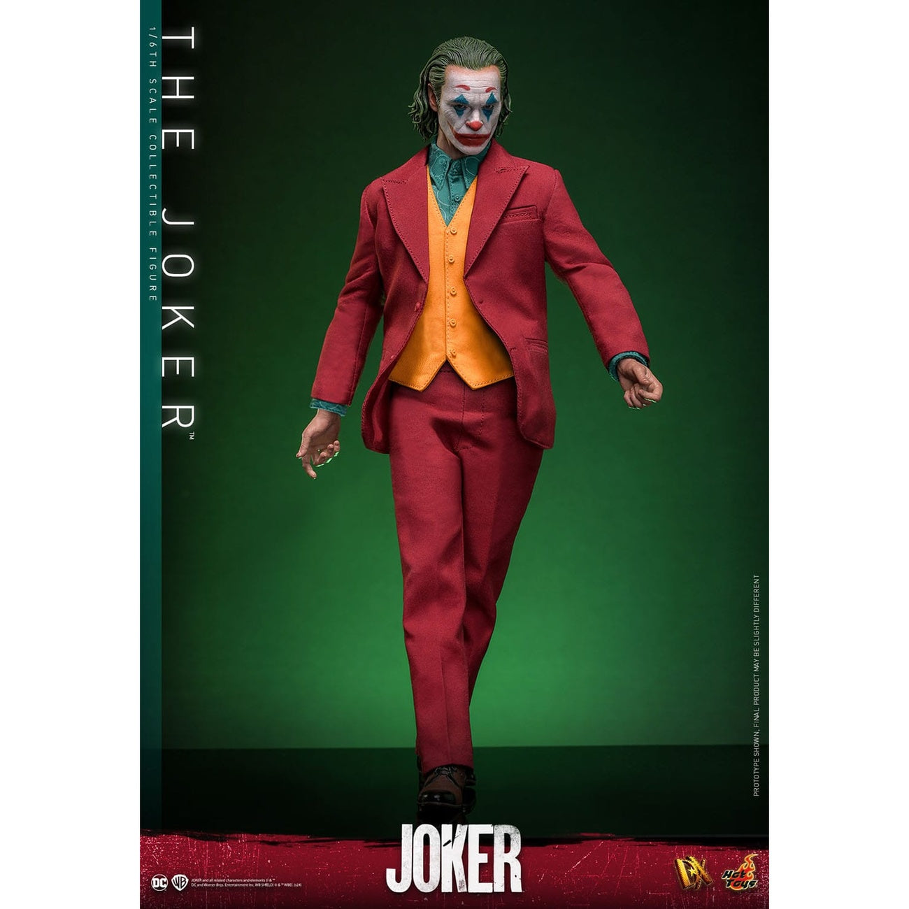 Image produit Joker Movie Masterpiece figurine articulée 1/6 The Joker 30 cm