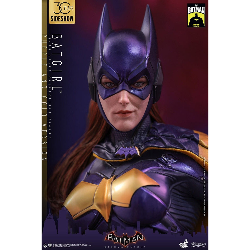 Image produit Batman Arkham Knight Videogame Masterpiece figurine articulée 1/6 Batgirl (version violette et dorée) Exclusive 30 cm