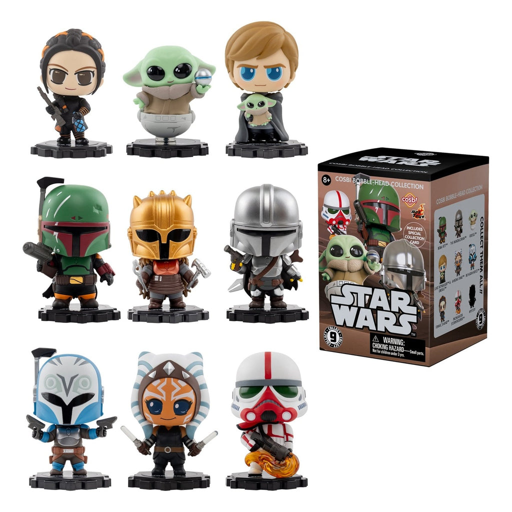 Image produit Star Wars Cosbi Mini-figurines Série 1 8 cm Blind Box Display (8)