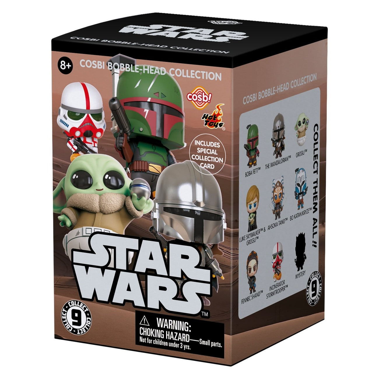 Image produit Star Wars Cosbi Mini-figurines Série 1 8 cm Blind Box Display (8)
