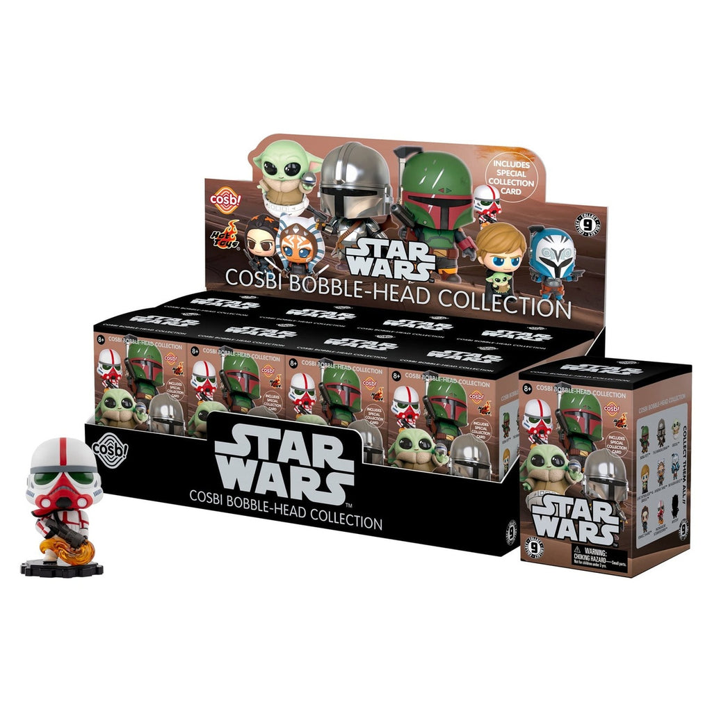 Image produit Star Wars Cosbi Mini-figurines Série 1 8 cm Blind Box Display (8)