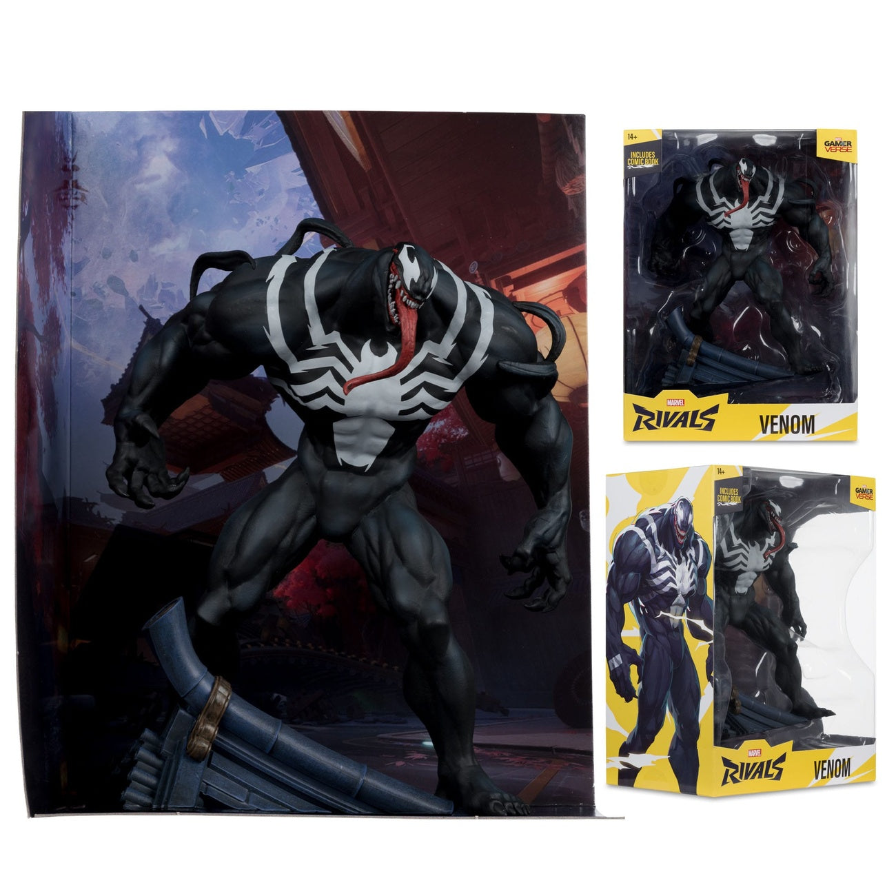 Image produit Marvel Rivals Collection figurine articulée 1/6 Venom 24 cm