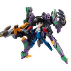 Image produit Evangelion Figurine articulée Desktop Army Shinji Ikari & Evangelion Unité-01 Édition Cinéma 15 cm