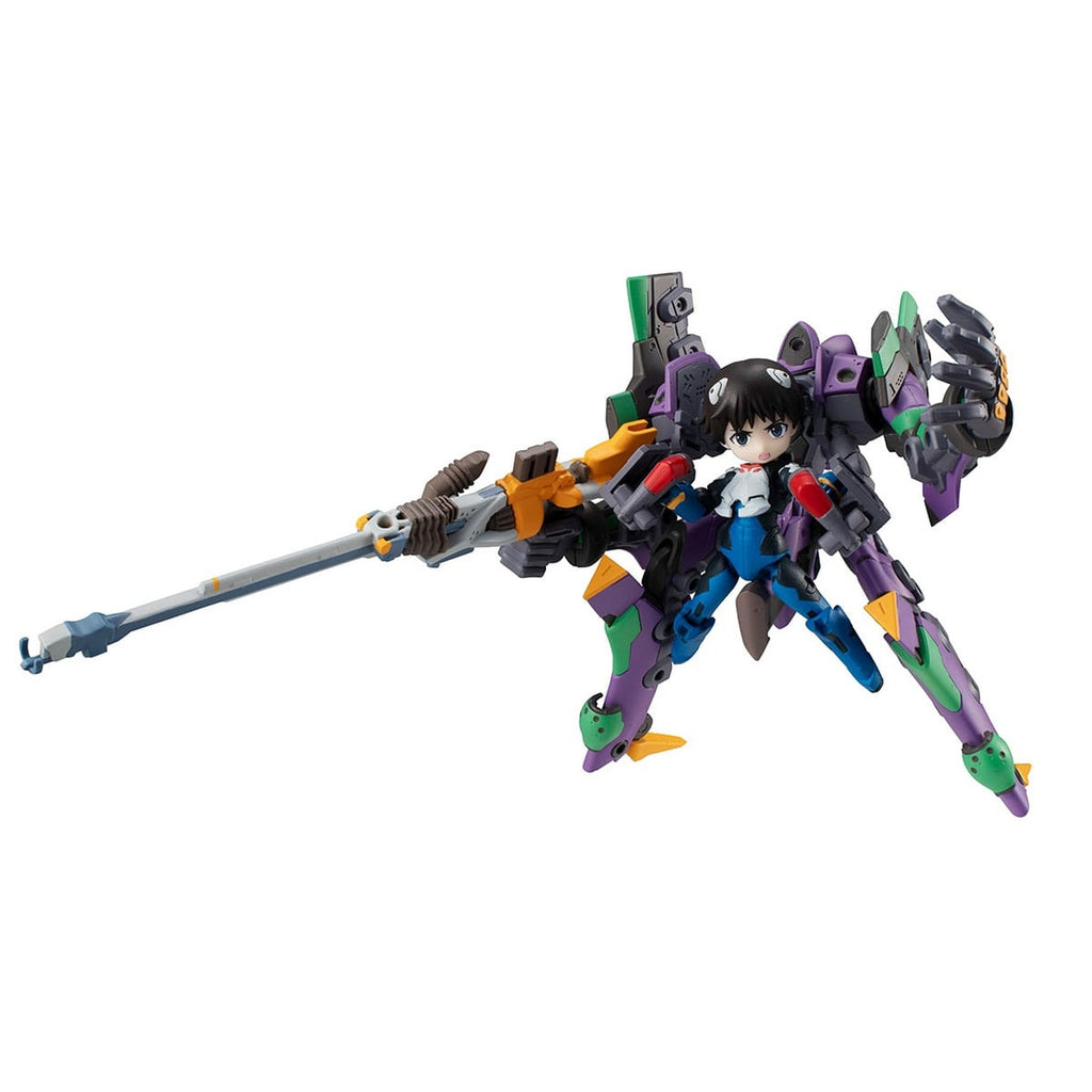 Image produit Evangelion Figurine articulée Desktop Army Shinji Ikari & Evangelion Unité-01 Édition Cinéma 15 cm