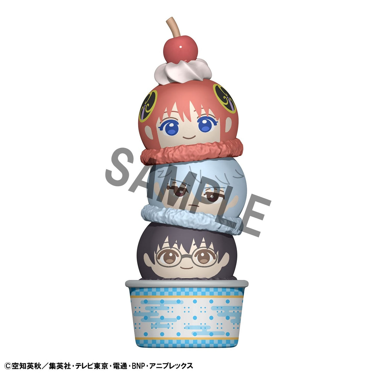 Image produit Gintama Tsumichen Stack up & Change figurines de collection 8 cm assortiment (6)