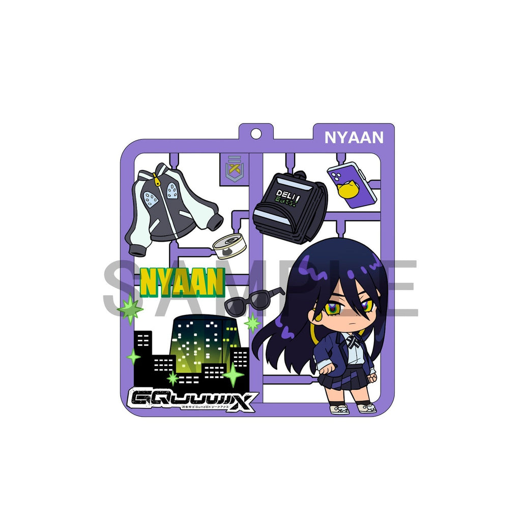 Image produit Mobile Suit Gundam GQuuuuuuX Plat Collection assortiment de pendentifs (4)