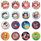 Image produit Naruto Mega Cat Project Nyaruto! Badges métalliques 5 cm Assortiment (16)