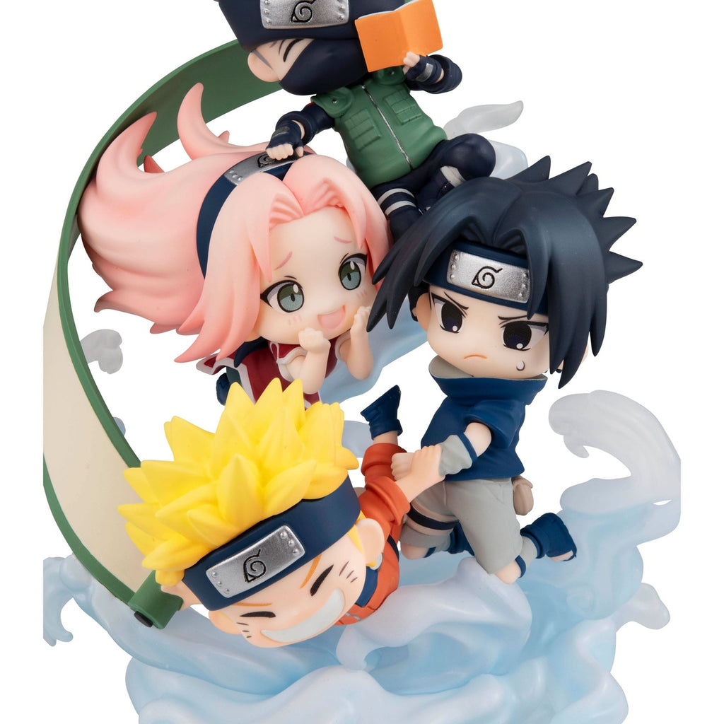 Product image Naruto Shippuden FigUnity PVC Mini Statue Gather here, Team 7 13 cm