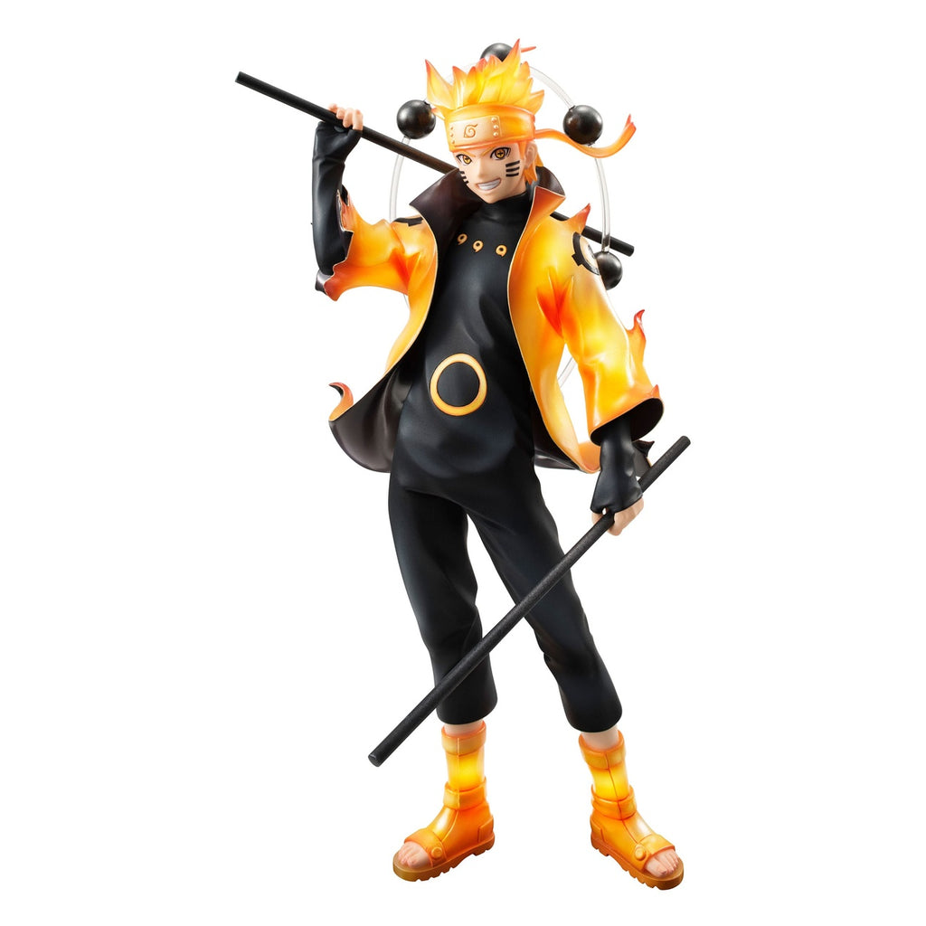Image produit Naruto Shippuden Statue PVC Série G.E.M. Naruto Uzumaki Six Paths Sage Mode 15th Anniversary Ver. 22 cm