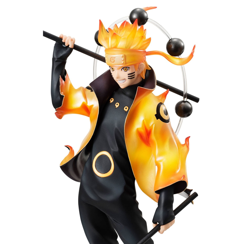 Image produit Naruto Shippuden Statue PVC Série G.E.M. Naruto Uzumaki Six Paths Sage Mode 15th Anniversary Ver. 22 cm