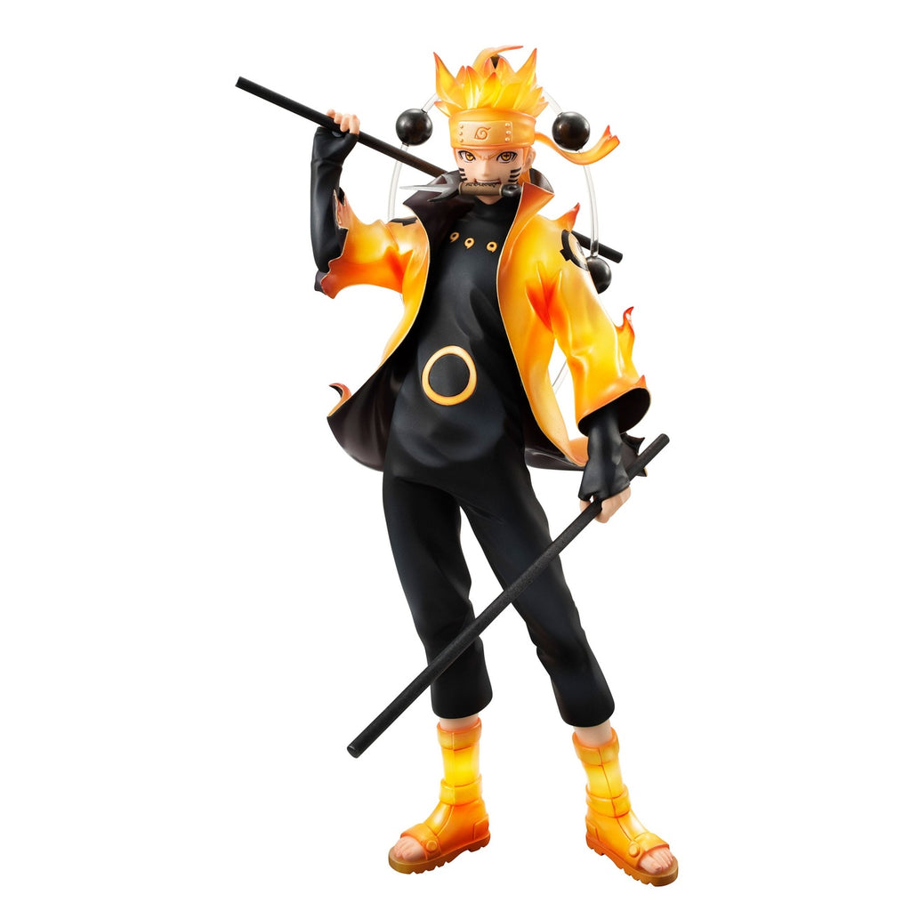 Image produit Naruto Shippuden Statue PVC Série G.E.M. Naruto Uzumaki Six Paths Sage Mode 15th Anniversary Ver. 22 cm