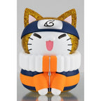 Image produit Naruto Shippuden Mega Cat Project Nyanto! Figurine de collection Giant Nyaruto Series Naruto Uzumaki Gold Ver. 10 cm