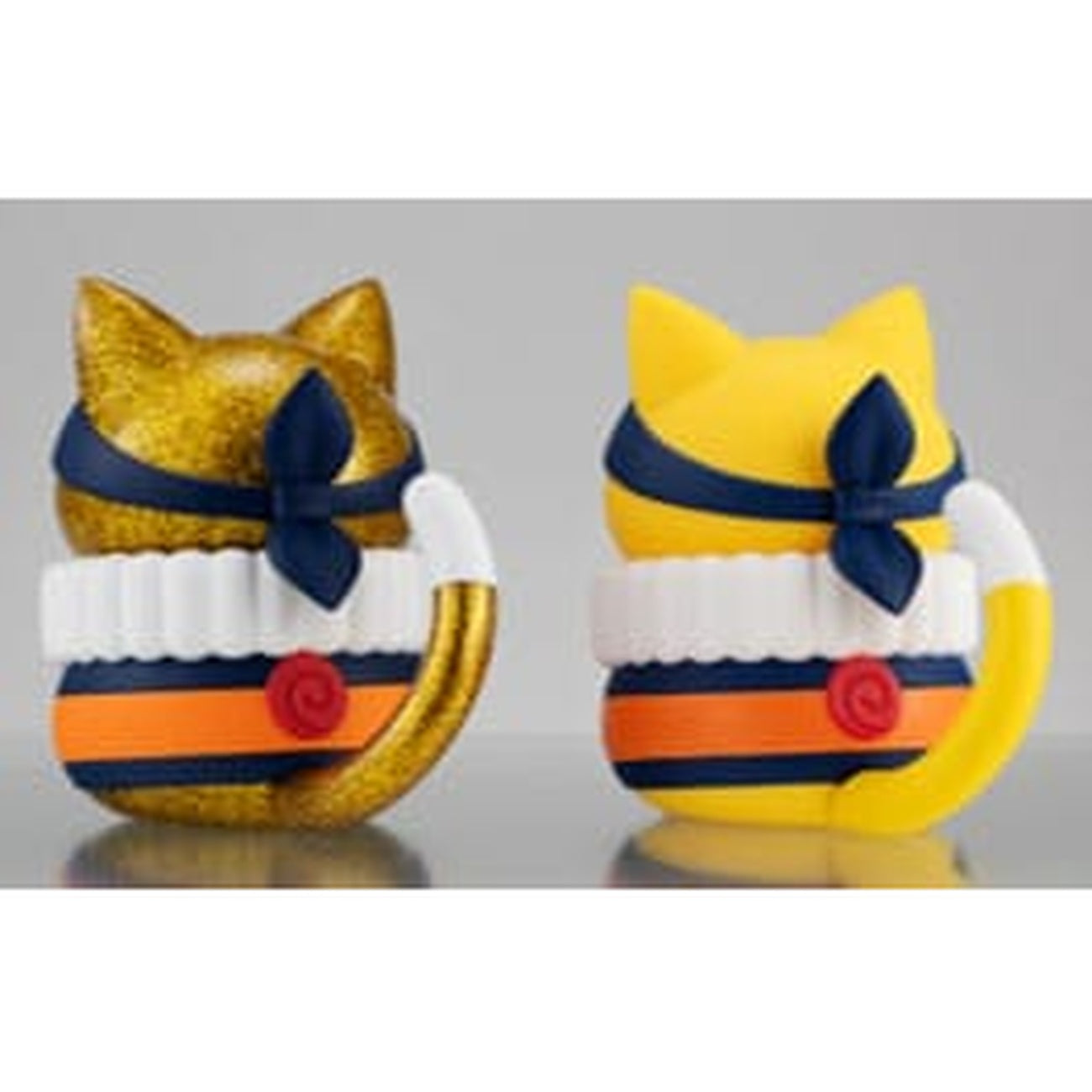 Image produit Naruto Shippuden Mega Cat Project Nyanto! Figurine de collection Giant Nyaruto Series Naruto Uzumaki Gold Ver. 10 cm