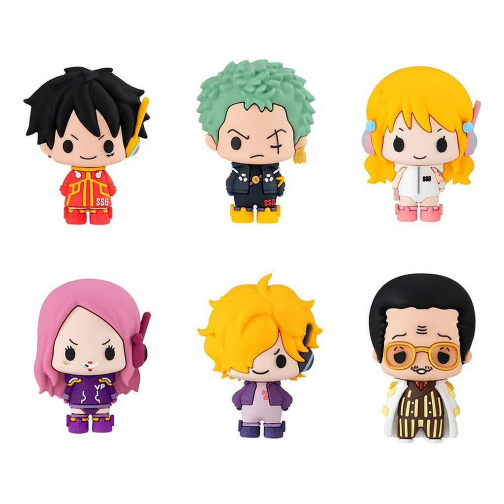 Image produit One Piece Chokorin Mascot Series figurines de collection lot de 6 Egghead Ver. 5 cm