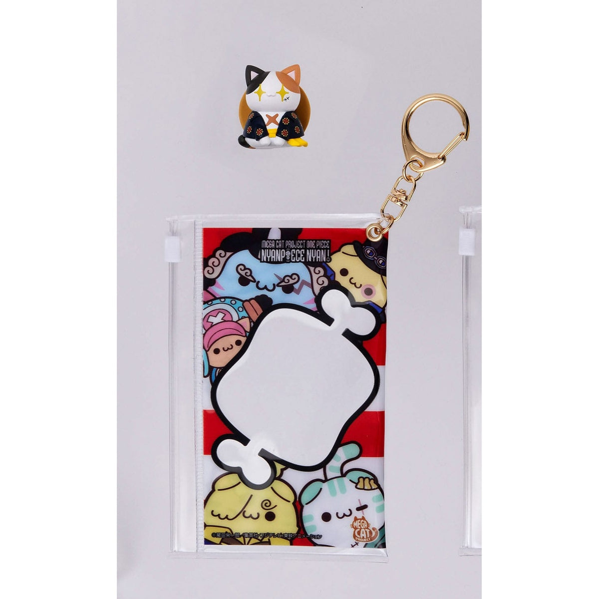 Image produit One Piece Mega Cat Project Nyan Piece Nyan ! Figurine de collection avec sac Luffy Édition Limitée 2025 7 cm