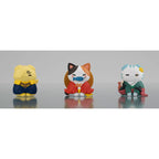 Image produit One Piece Mega Cat Project figurines de collection lot de 3 Nyan Piece Nyan! Happy Trio 2024 Limited Ver. 3 cm