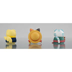 Image produit One Piece Mega Cat Project figurines de collection lot de 3 Nyan Piece Nyan! Happy Trio 2024 Limited Ver. 3 cm