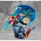 Image produit One Piece P.O.P MAS Maximum Statue PVC Marco le Phénix Chef de la 1re Division de Barbe Blanche 32 cm