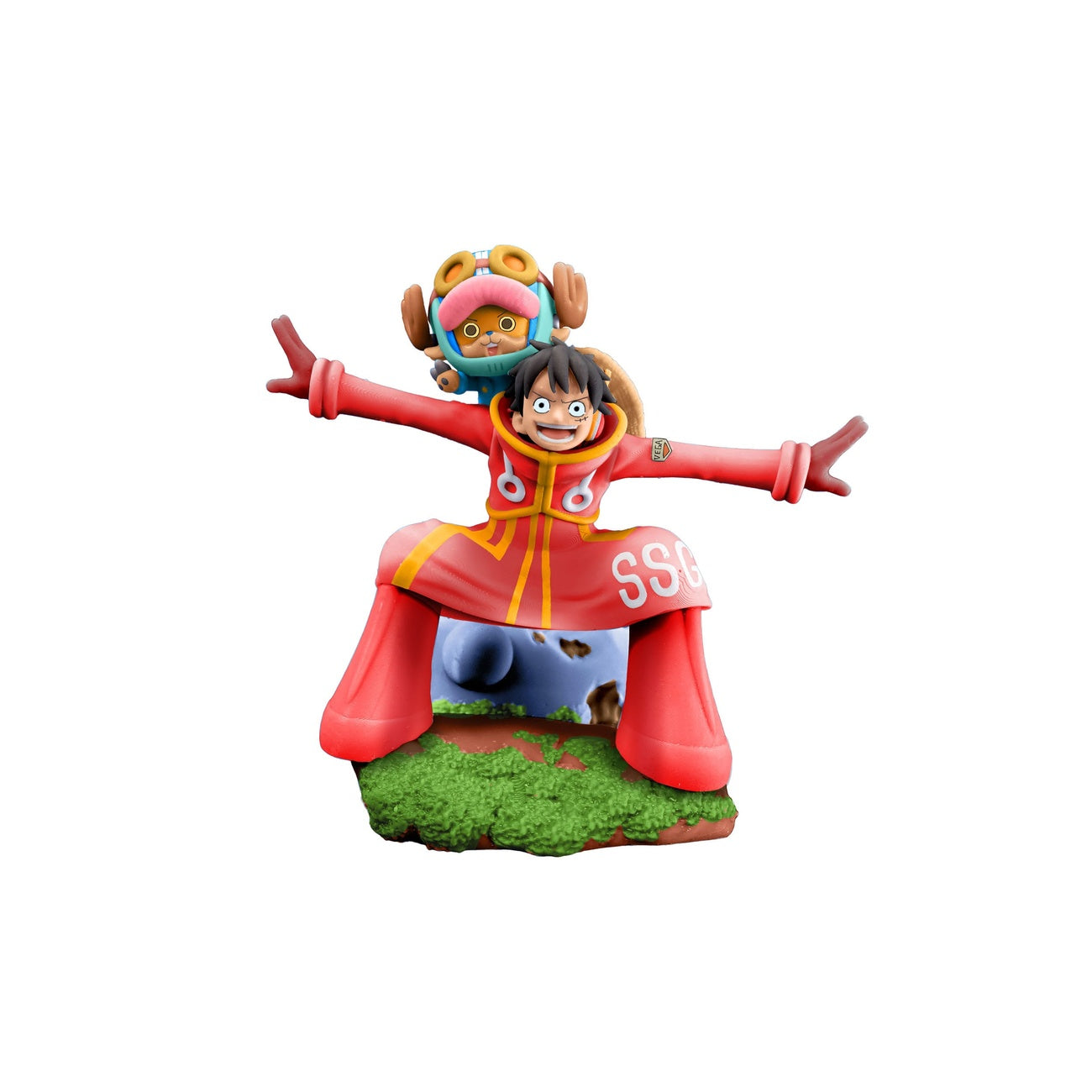 Image produit One Piece Petitrama Mini Statue PVC Logbox Re Birth Egghead Set 9 cm