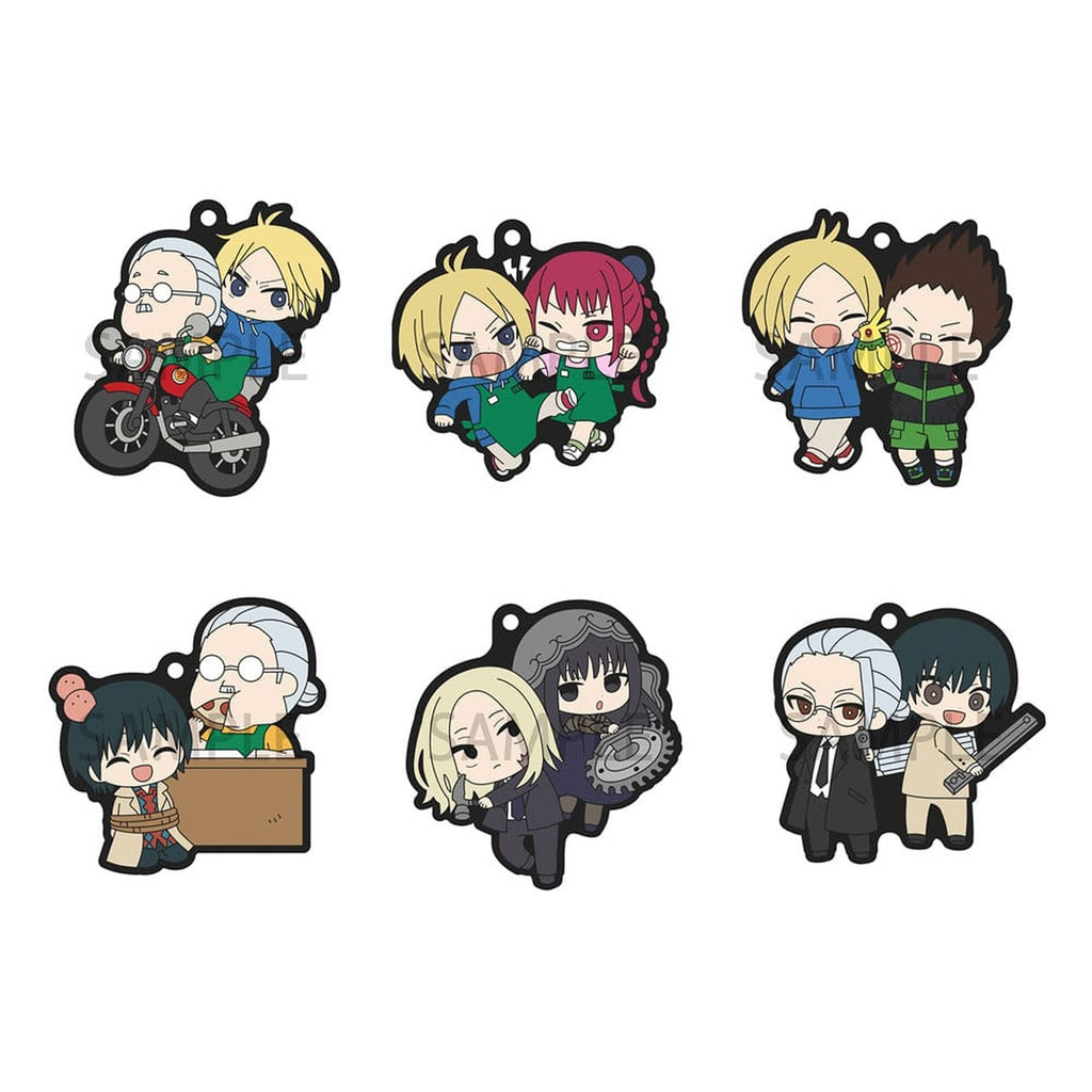 Image produit Sakamoto Days Mascotte en caoutchouc Buddycolle Porte-clés en gomme 7 cm Assortiment (6)