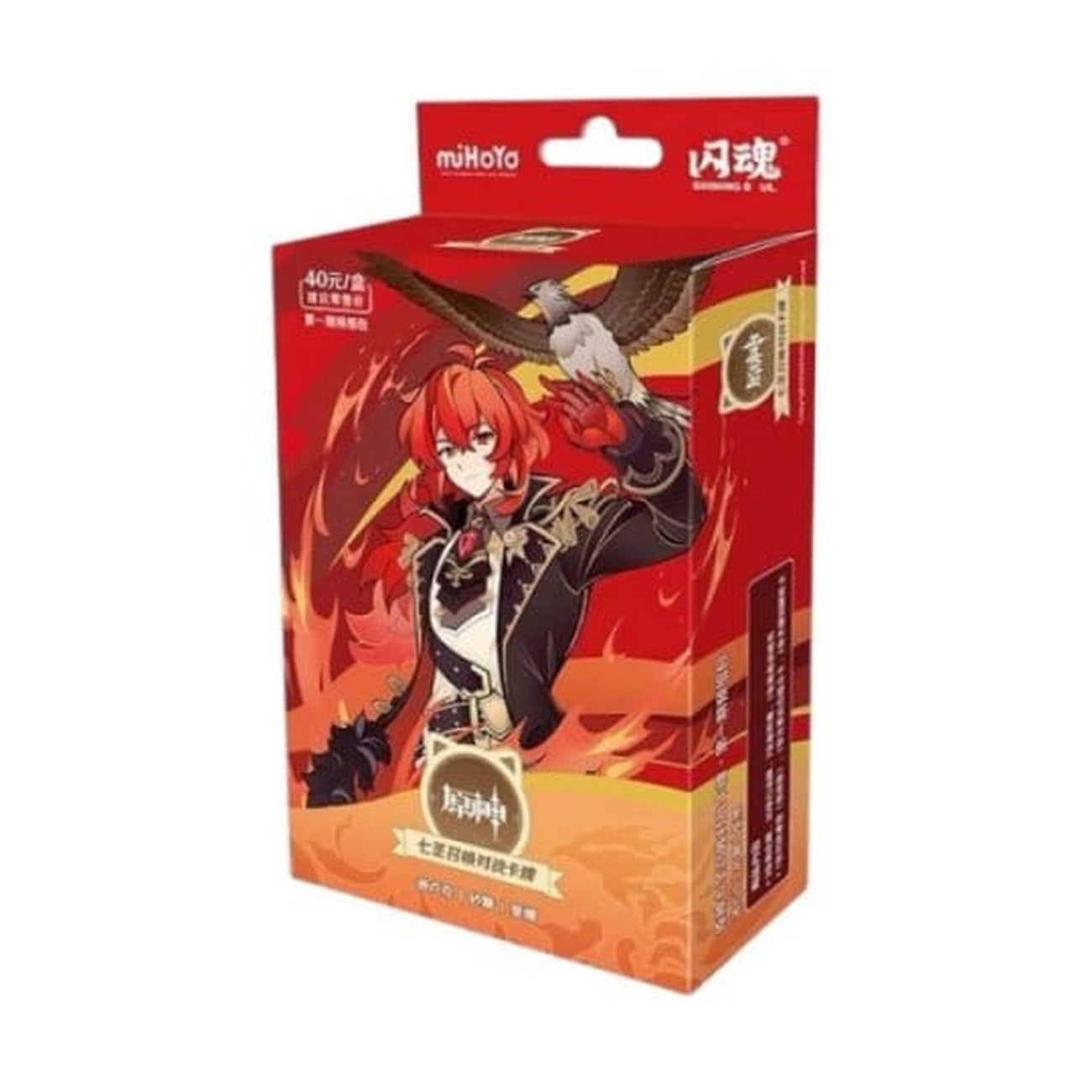 Product image Genshin Impact Trading Card Game - Pre-Built Starter Deck 01 - Diluc - Series 1 *Chinese Version*