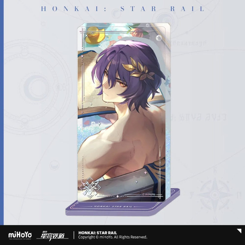 Image produit Honkai: Star Rail cône de lumière ornement acrylique avec paillettes : Dr. Ratio Baptism of Pure Thought 15 cm