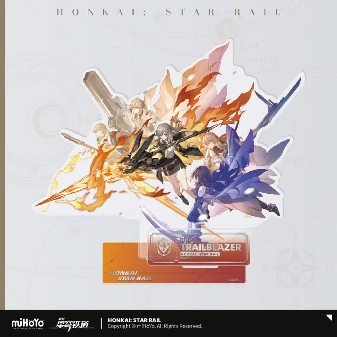 Image produit Honkai: Star Rail Preservation of Path Series Figurine acrylique Trailblazer (femme) 23 cm