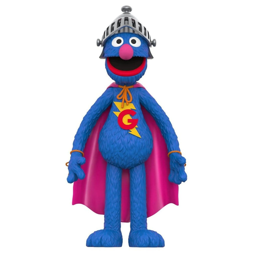 Image produit Figurine vinyle Supersize Super Grover 36 cm Sesame Street