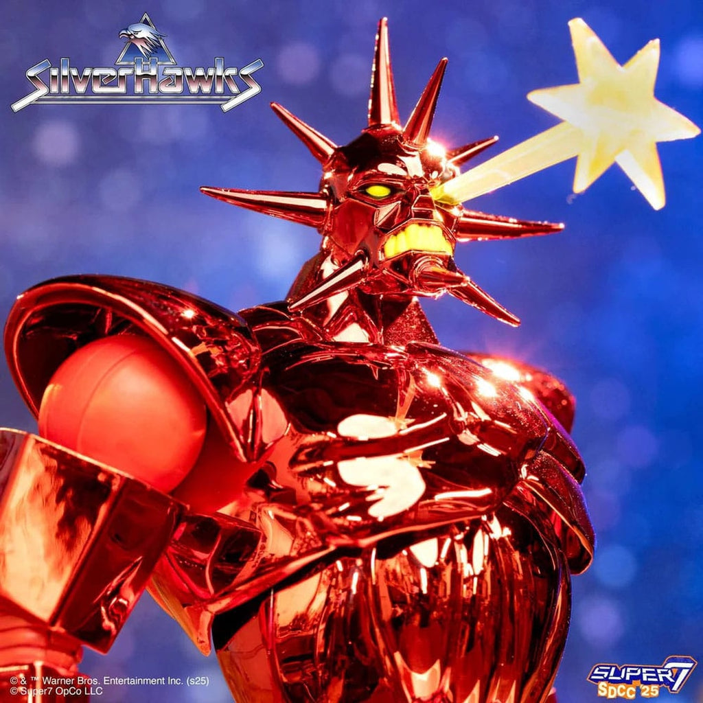 Image produit SilverHawks Ultimates figurine articulée Mon*Star Métallique Vac Metal 18 cm