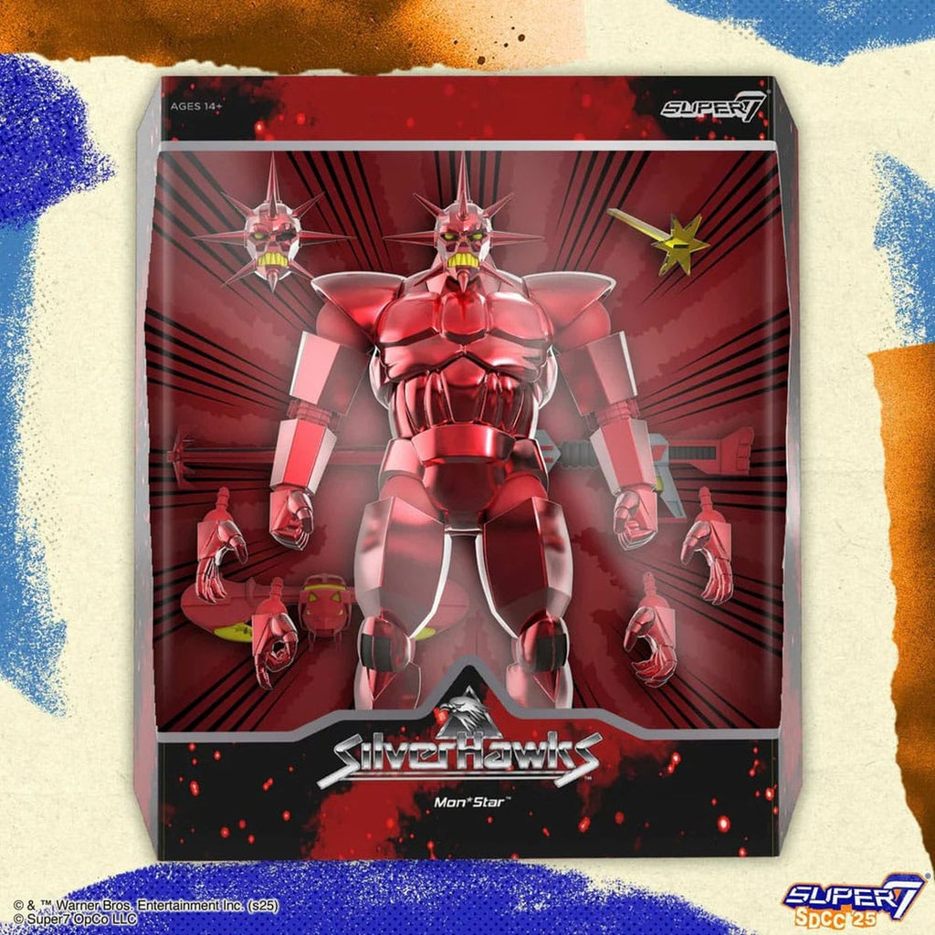 Image produit SilverHawks Ultimates figurine articulée Mon*Star Métallique Vac Metal 18 cm