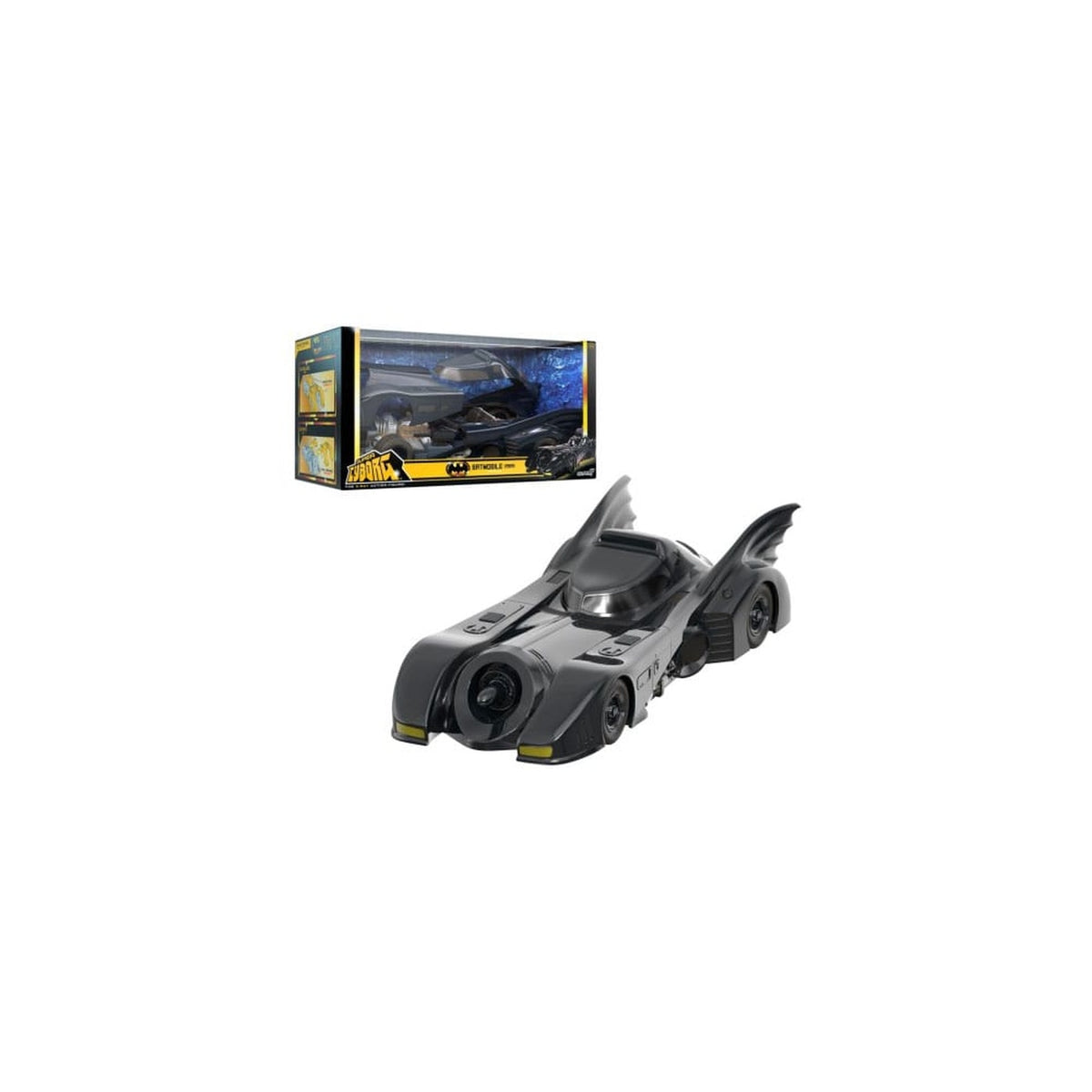 Image produit Batman 1989 Super Cyborg Véhicule Batmobile (Full Color) 33 cm