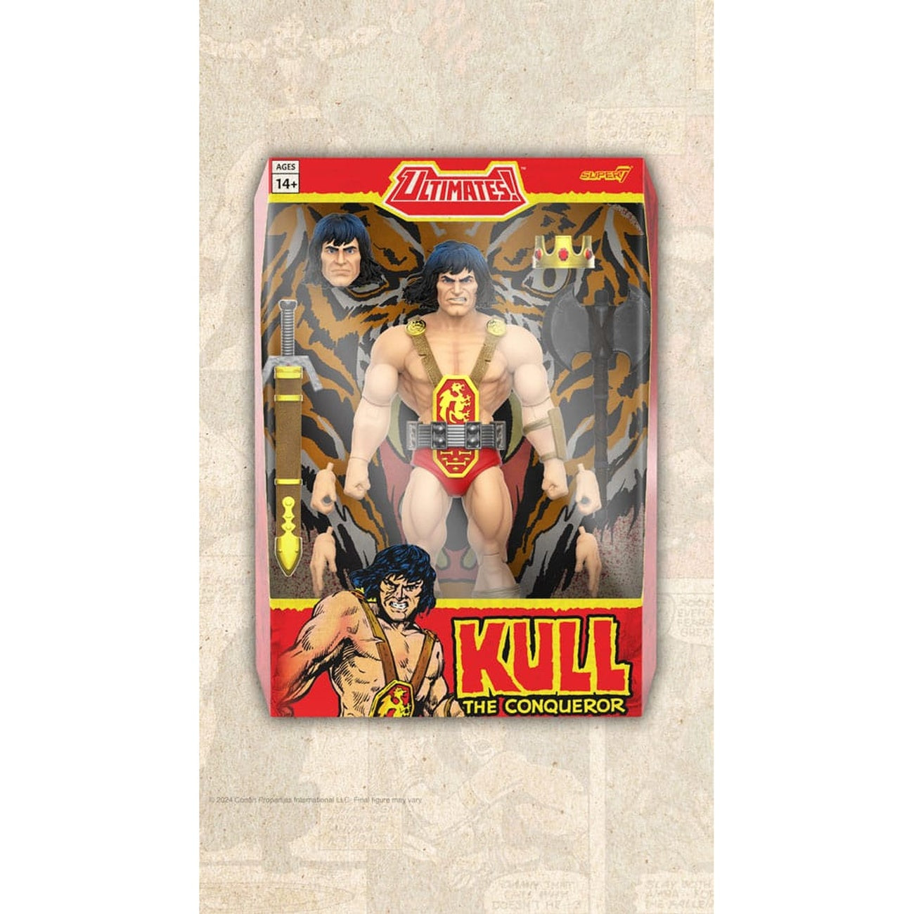 Image produit Conan le Barbare figurine Ultimates Kull le Conquérant 18 cm