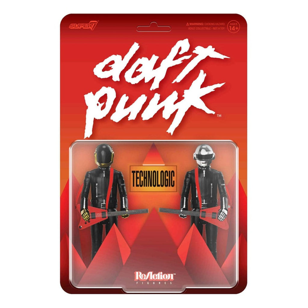 Image produit Daft Punk Figurines d’action ReAction Pack de 2 Wave 01 Human After All 10 cm