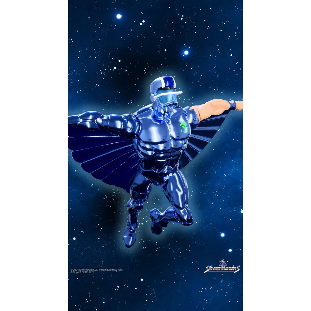 Image produit SilverHawks Ultimates Figurine articulée Steelwill (Toy Version Vac Metal) 18 cm