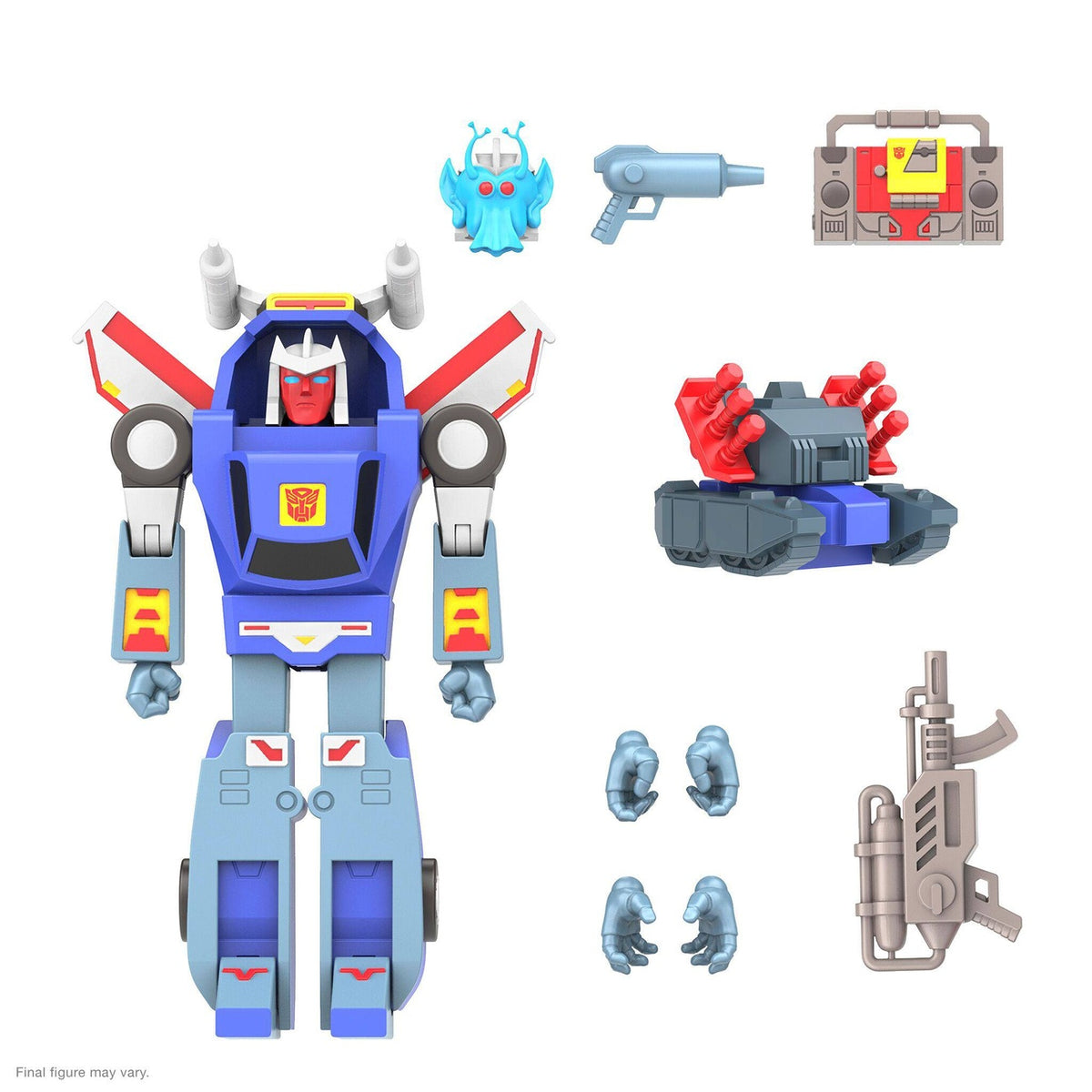 Image produit Transformers Ultimates figurine articulée Tracks (dessin animé G1) 19 cm
