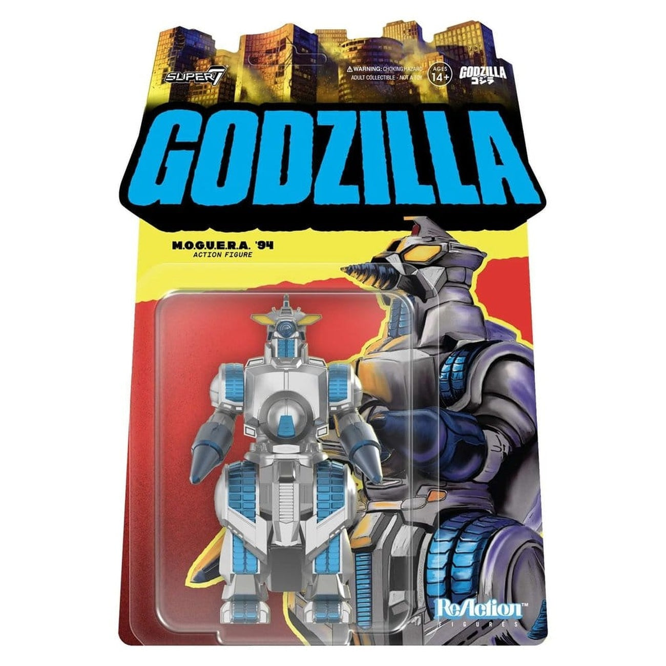 Product image Godzilla Toho ReAction Action Figure M.O.G.U.E.R.A. 10 cm