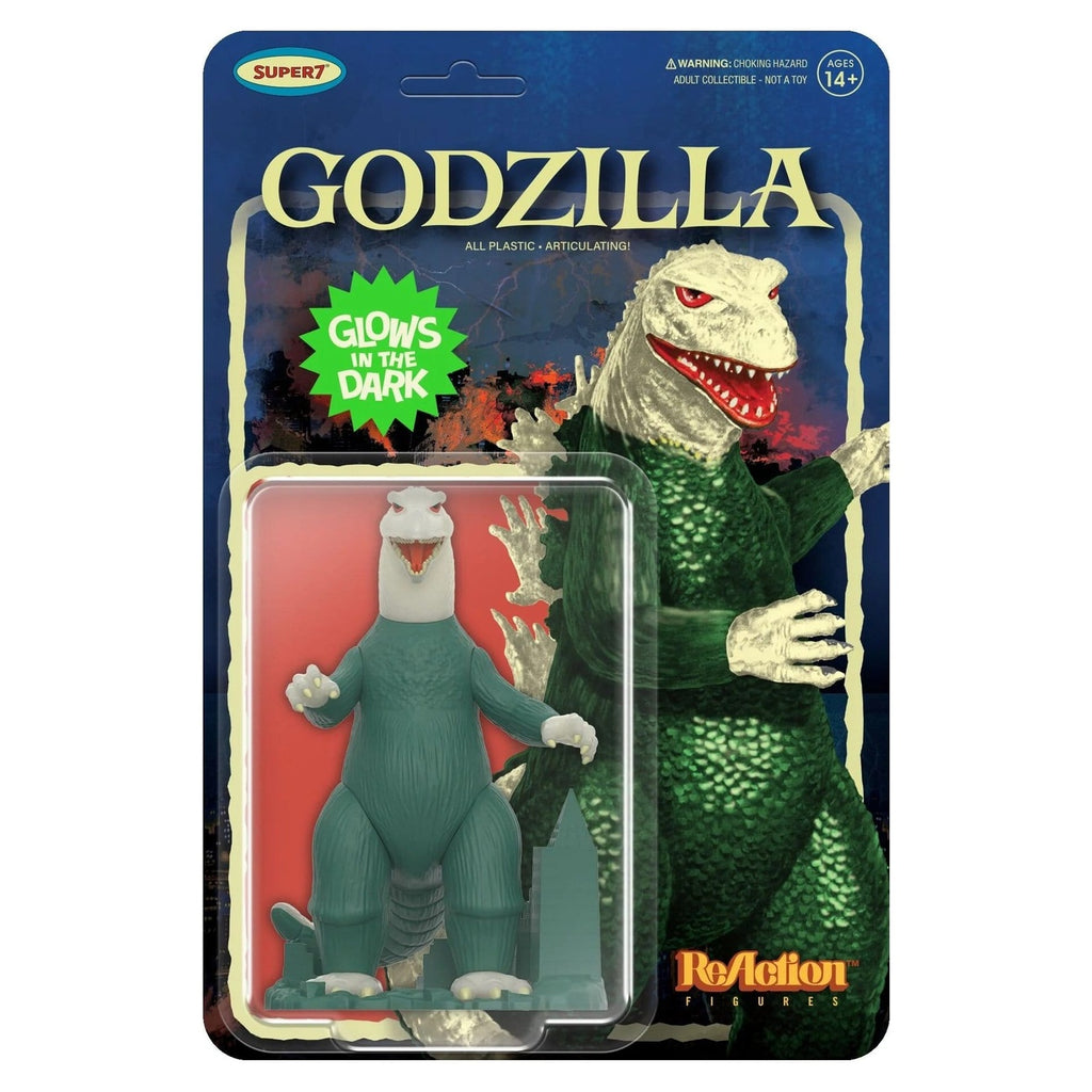 Image produit Godzilla Toho ReAction figurine articulée Godzilla Model Kit (Glow) 10 cm