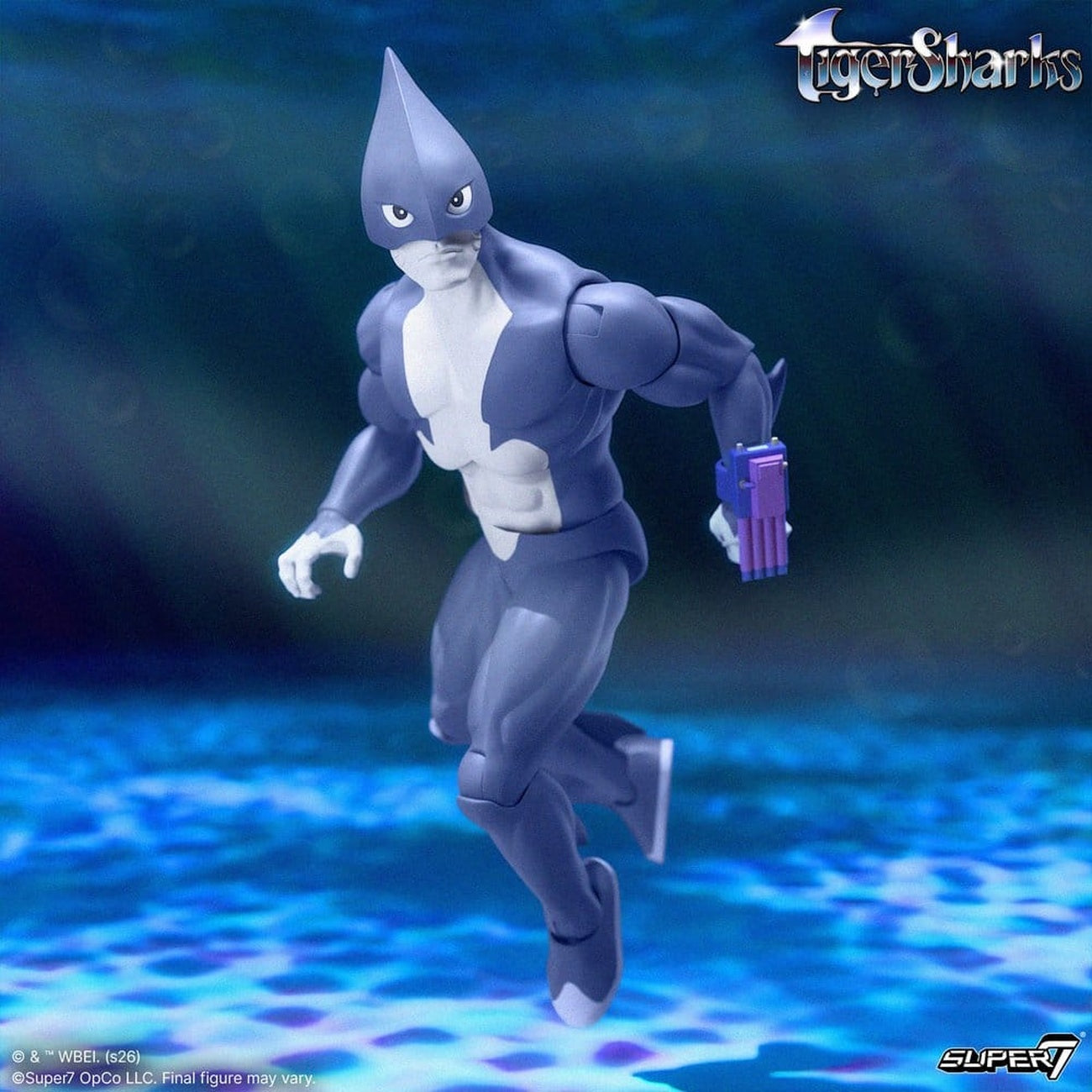 Image produit TigerSharks Ultimates Wave 01 figurine articulée Mako (Hybride) 18 cm
