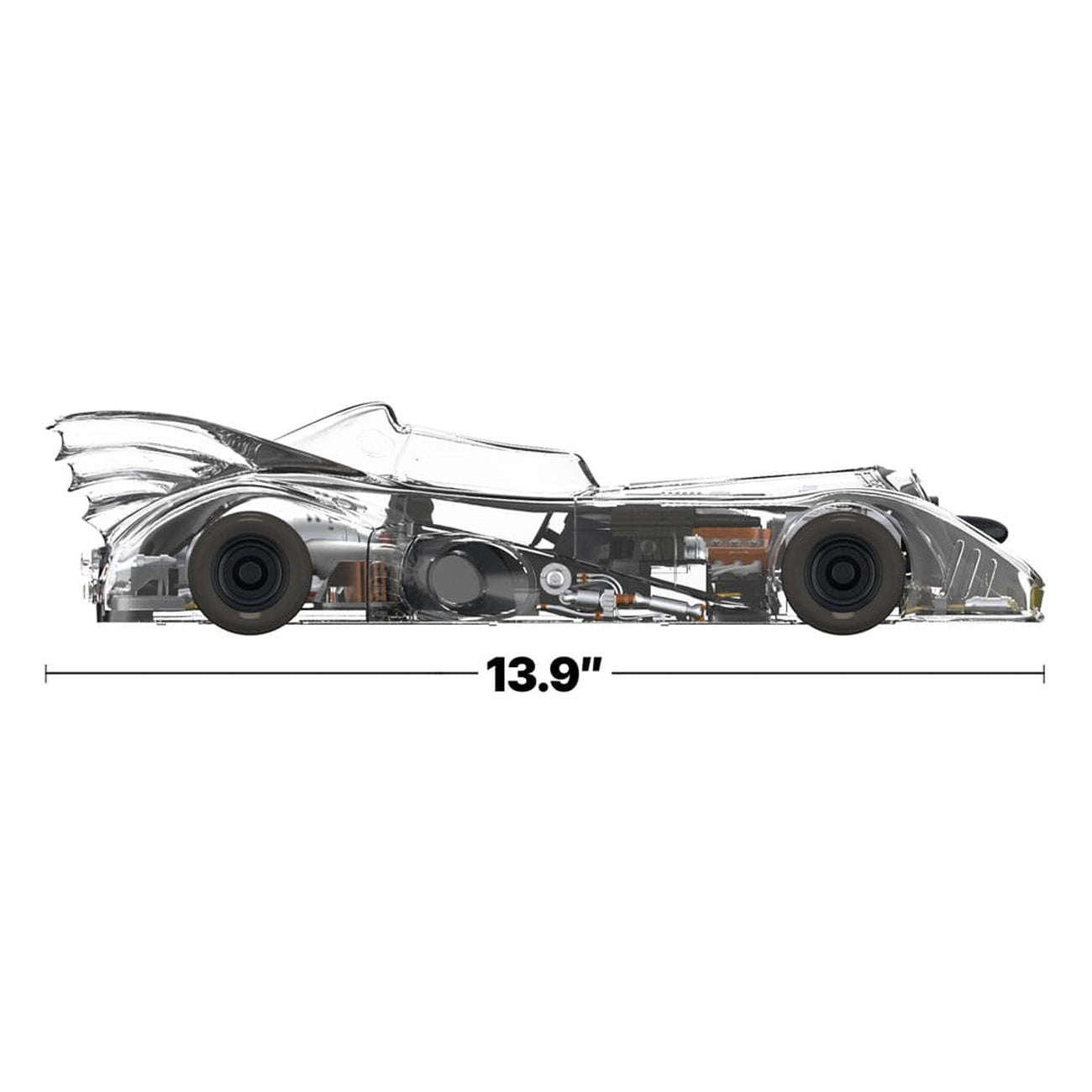Image produit Batman 1989 Super Cyborg Véhicule Batmobile 1989 (Clear) 35 cm