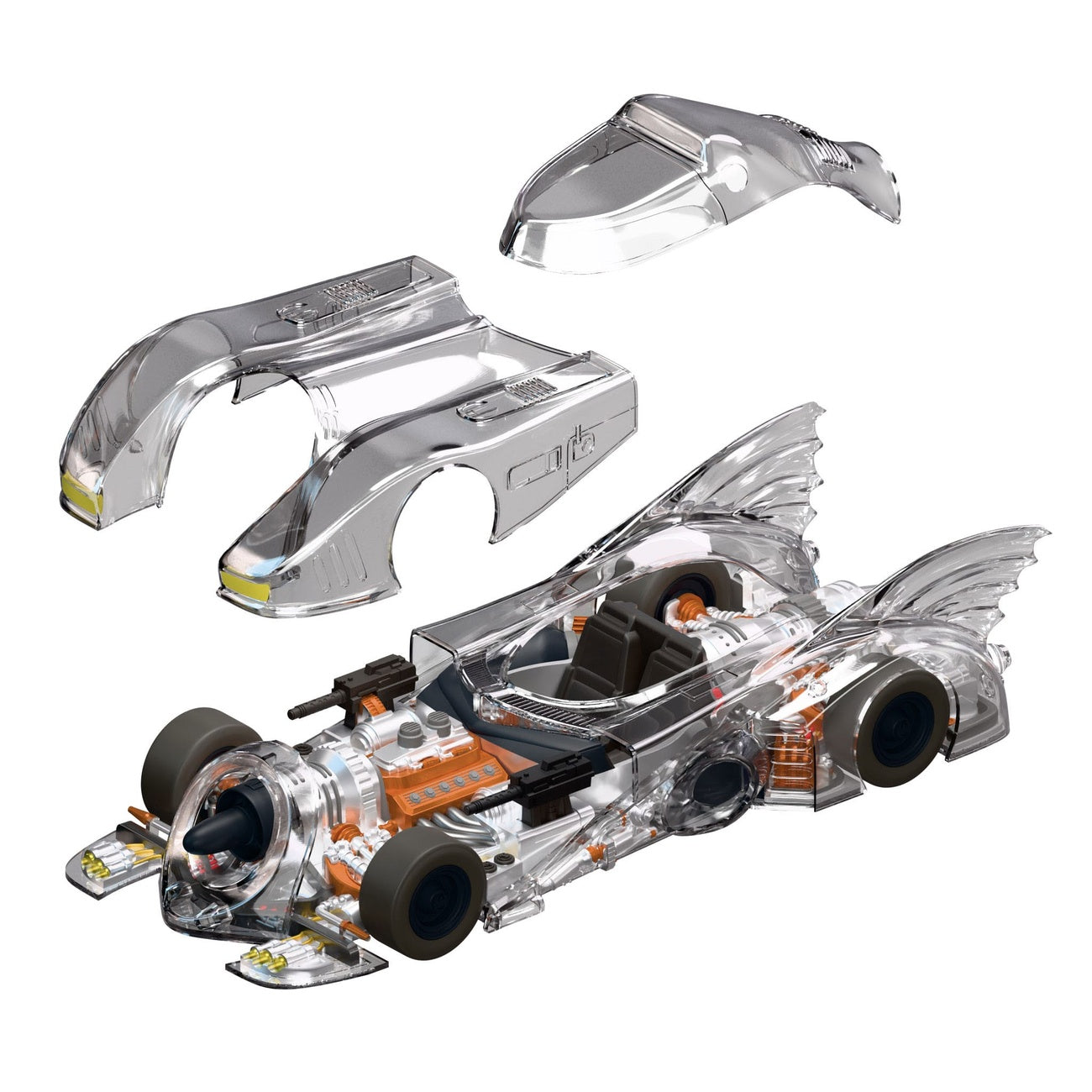 Image produit Batman 1989 Super Cyborg Véhicule Batmobile 1989 (Clear) 35 cm