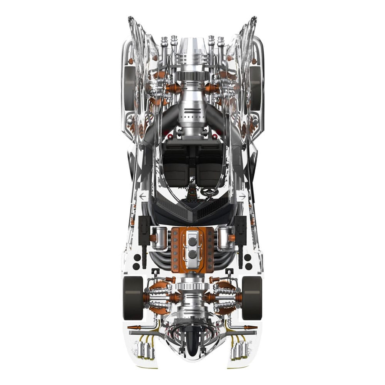 Image produit Batman 1989 Super Cyborg Véhicule Batmobile 1989 (Clear) 35 cm