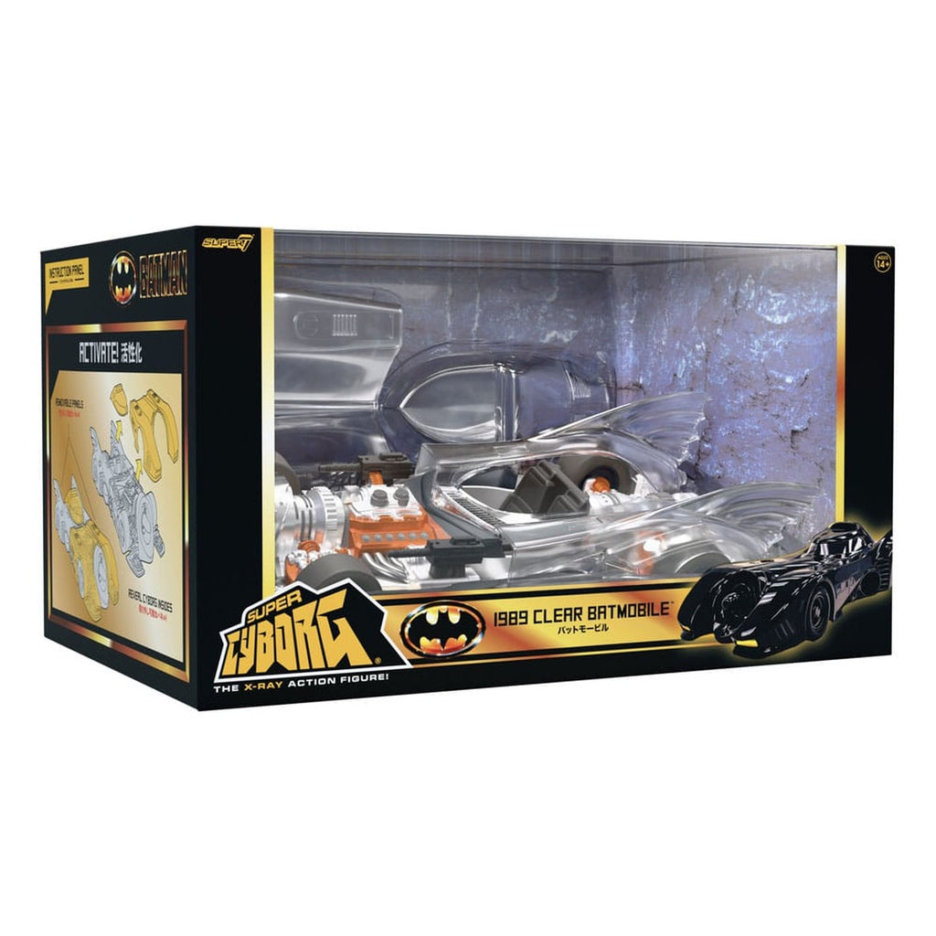 Image produit Batman 1989 Super Cyborg Véhicule Batmobile 1989 (Clear) 35 cm
