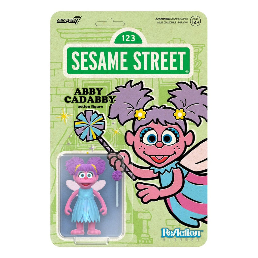 Image produit Sesame Street figurine articulée ReAction Wave 05 Abby Cadabby 10 cm