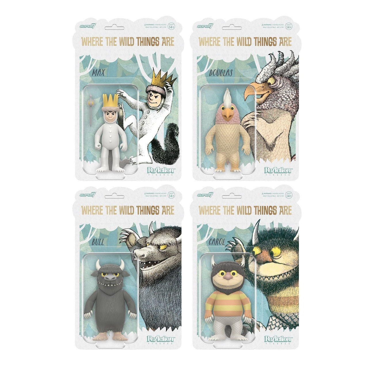 Product image Where The Wild Things Are ReAction Action Figure Wave 01 Bull (Monster) 10 cm