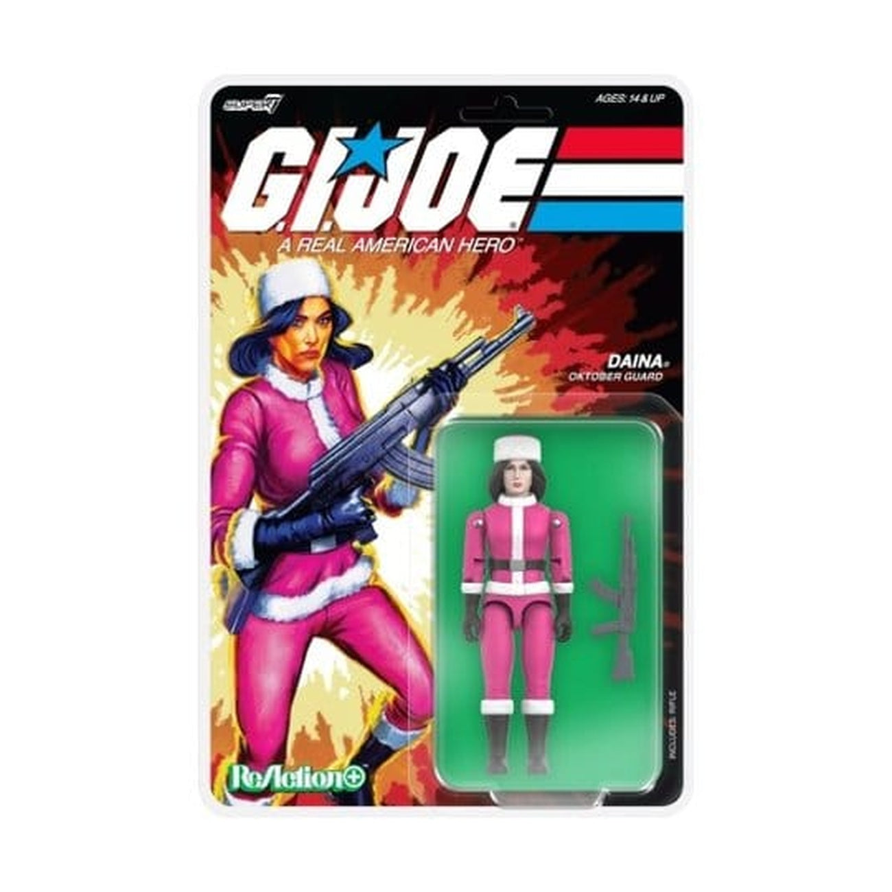 Image produit GI Joe ReAction+ figurine articulée Wave 07 Daina (Dessin animé) 10 cm