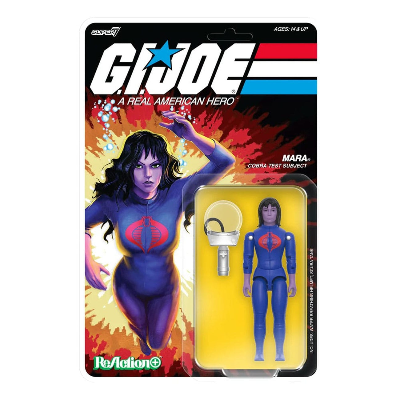 Image produit GI Joe ReAction+ figurine d’action Vague 06 Mara 10 cm