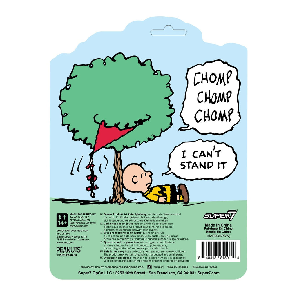Image produit Peanuts figurine articulée ReAction Charlie Brown and the Kite-Eating Tree (Comic Panel) 9 cm