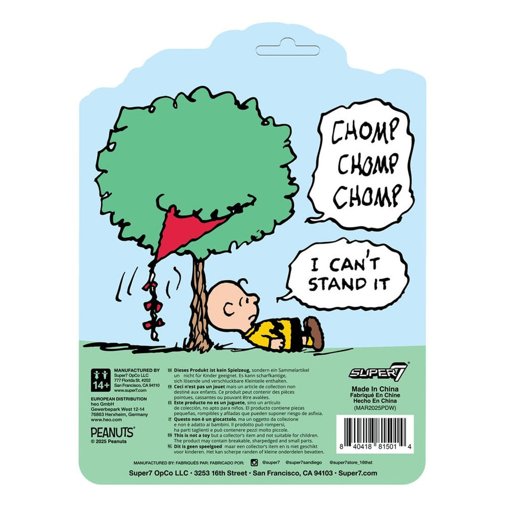 Image produit Peanuts figurine articulée ReAction Charlie Brown and the Kite-Eating Tree (Comic Panel) 9 cm
