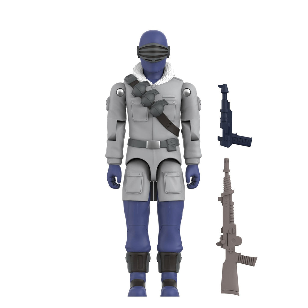 Image produit GI Joe (Film) Figurine articulée ReAction+ Wave 5 Arctic Snake Eyes (Film) 10 cm